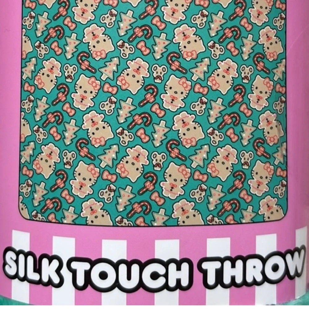 Hello Kitty Christmas Throw NWT